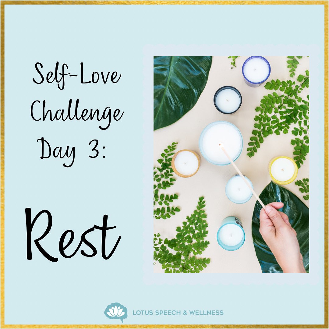 Lotus_SLP's tweet photo. Third &amp; final installment of the #selflove challenge over on our Instagram page! Have a restful weekend ♥️ #love #wellness #mindfulness #rest https://t.co/NVjdjl0Zq0