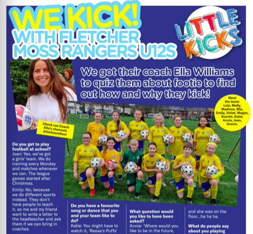 📢: CALLING GIRLS' TEAM COACHES! Would your group of young ballers like to answer some footie questions and feature in the next issue of SK? #WeKick #SheKicksLittleKicks Pop me a DM or reply below ⤵️