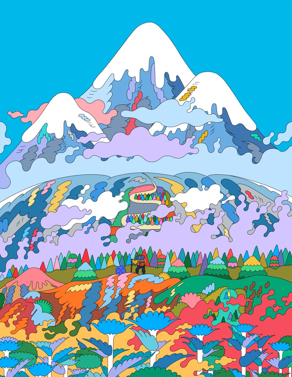 yongoh_kim's tweet photo. "Himalaya Trekkers" 🏔️

Listed himalaya trekkers on @SuperRare 
https://t.co/NqUxNEsu0U

#art #nft #himalaya #superrare #mountain #illust #digitalart https://t.co/IrFxk5Jxu6