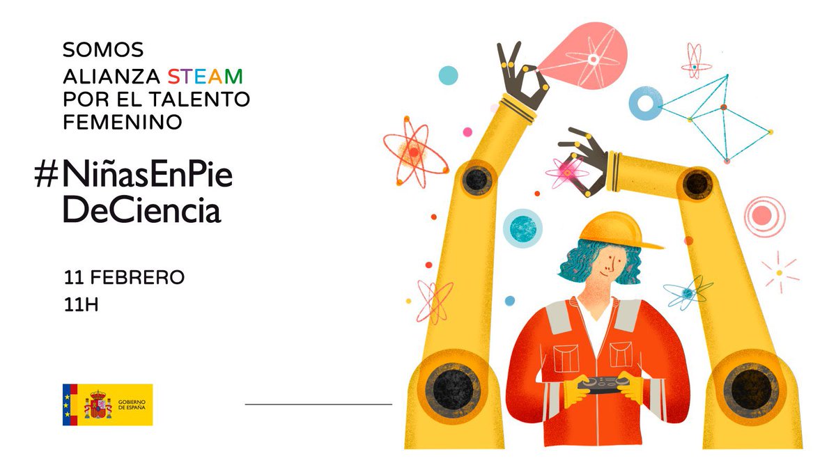 La Ciencia necesita la perspectiva y la participación de las mujeres. Es imprescindible que la sociedad incorpore su talento y visión.
#DiaInternacionalMujerYNinaEnLaCiencia #STEM #WomenInScience #11F2022 #AlianzaSTEAM