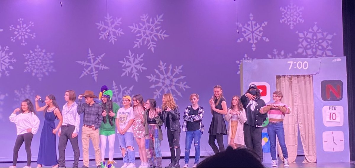 Congratulations to the cast and crew of Shuffling on a fantastic performance last night! #fhscadets #bigfred