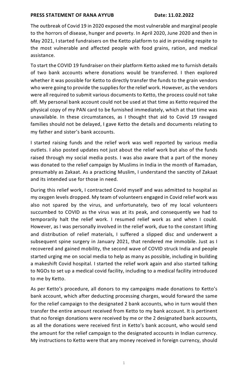 RanaAyyub's tweet photo. My statement
https://t.co/EgMfHXjoaT https://t.co/tlxahJz94J