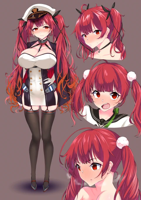 ホノルル(過去絵)
#アズールレーン 