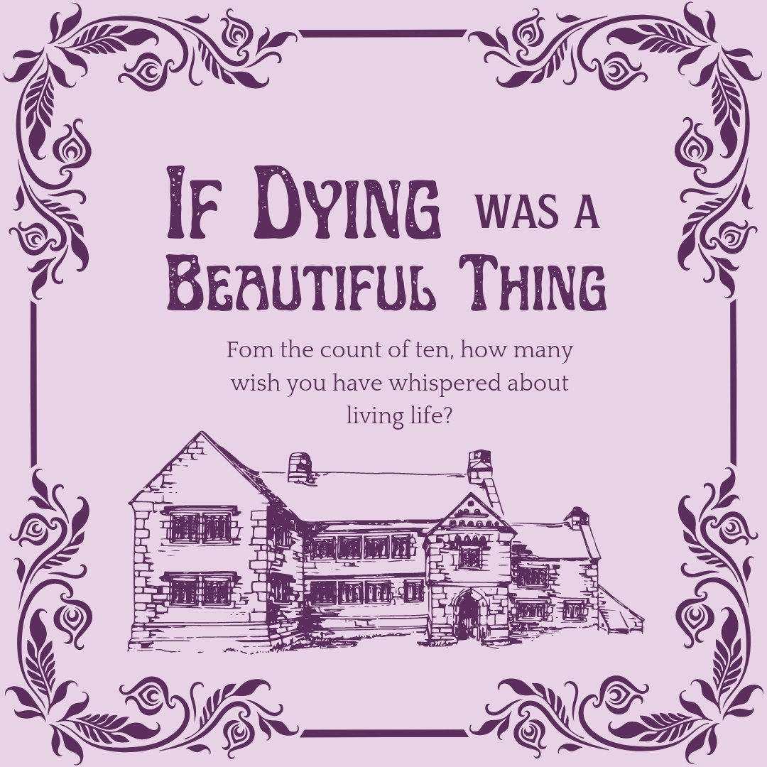 if dying was a beautiful thing, by amariyuu
