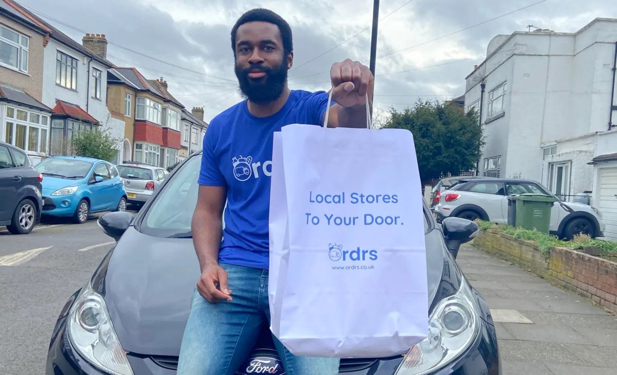 Through the Lewisham Homes Changemakers programme, Davidson Otobo developed social enterprise <a href="/OrdrsUK/">Ordrs</a>, an online platform connecting local shops to local communities through same-day grocery delivery.

bit.ly/3se8yGH