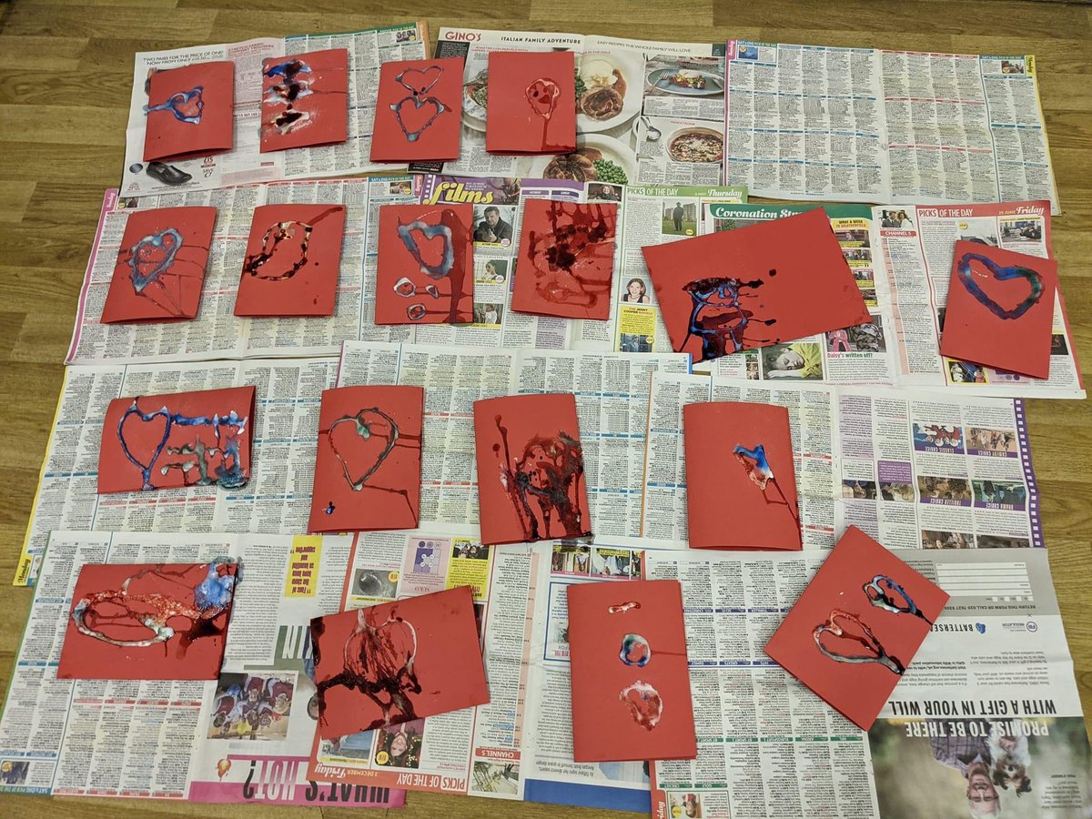 1stCressing's tweet photo. The Rainbows 🌈 have been doing some Valentine’s Day crafts! #GirlGuiding https://t.co/4x337UlcVi
