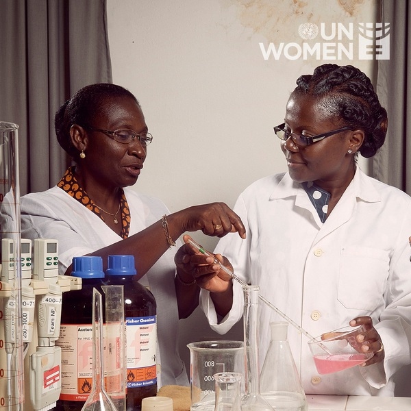 WAAW_Foundation's tweet photo. From #Covid19 to #ClimateChange, the world needs science, and science needs women. 
#WomenInScience Day with @UN_Women!
@ONUMujeres @ONUFemmes https://t.co/imEMQDYtFT