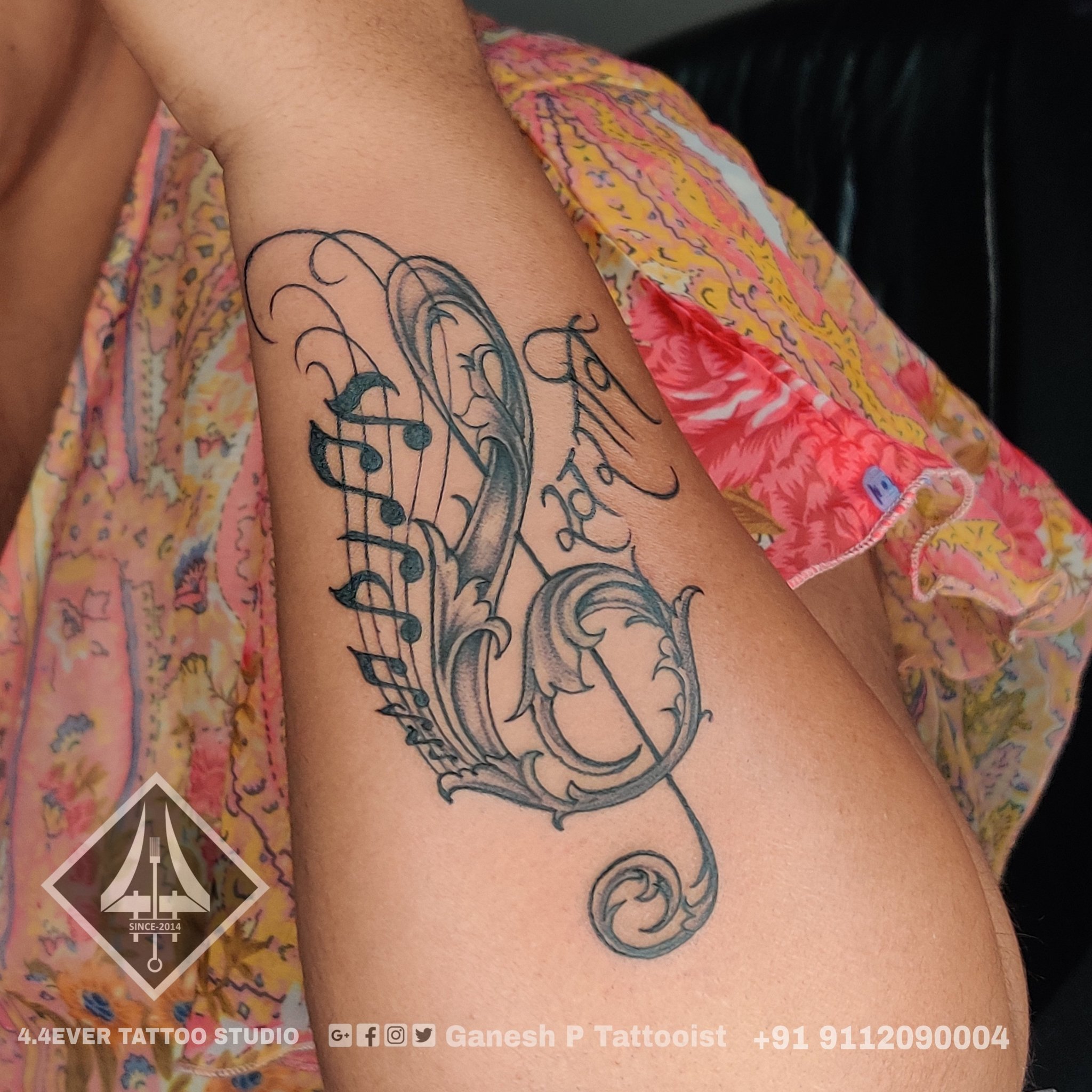 Tamil Music Rhythm Tattoo 🖤 Follow for more design @sureshmachutattoos  @sureshmachutattoos @sureshmachutattoos… | Instagram