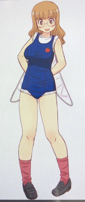 本日は26時からBS12でエルガイム総集編その2。というわけで羽根以外はTシャツに旧スク水の重ね着ほかヅラや靴下などありものでリリス・ファウコスをするメガネ。 