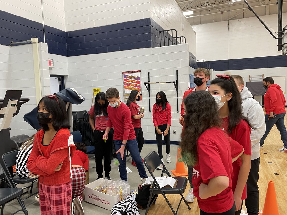It’s Red Out Day <a href="/LarsonMS/">Larson Middle School</a> in support of the American Heart Association- lots of heart-healthy ♥️ activities planned today! <a href="/LMSPEHelfrich/">Oliver Helfrich</a>