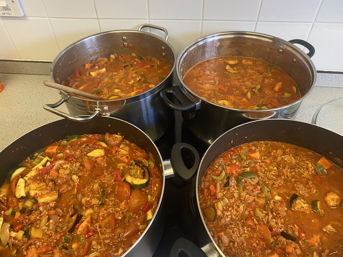 Yesterday we made this fantastic sauce to distribute and had a couple of tables of goodies for families to take home. A good day. #community #nofoodwaste