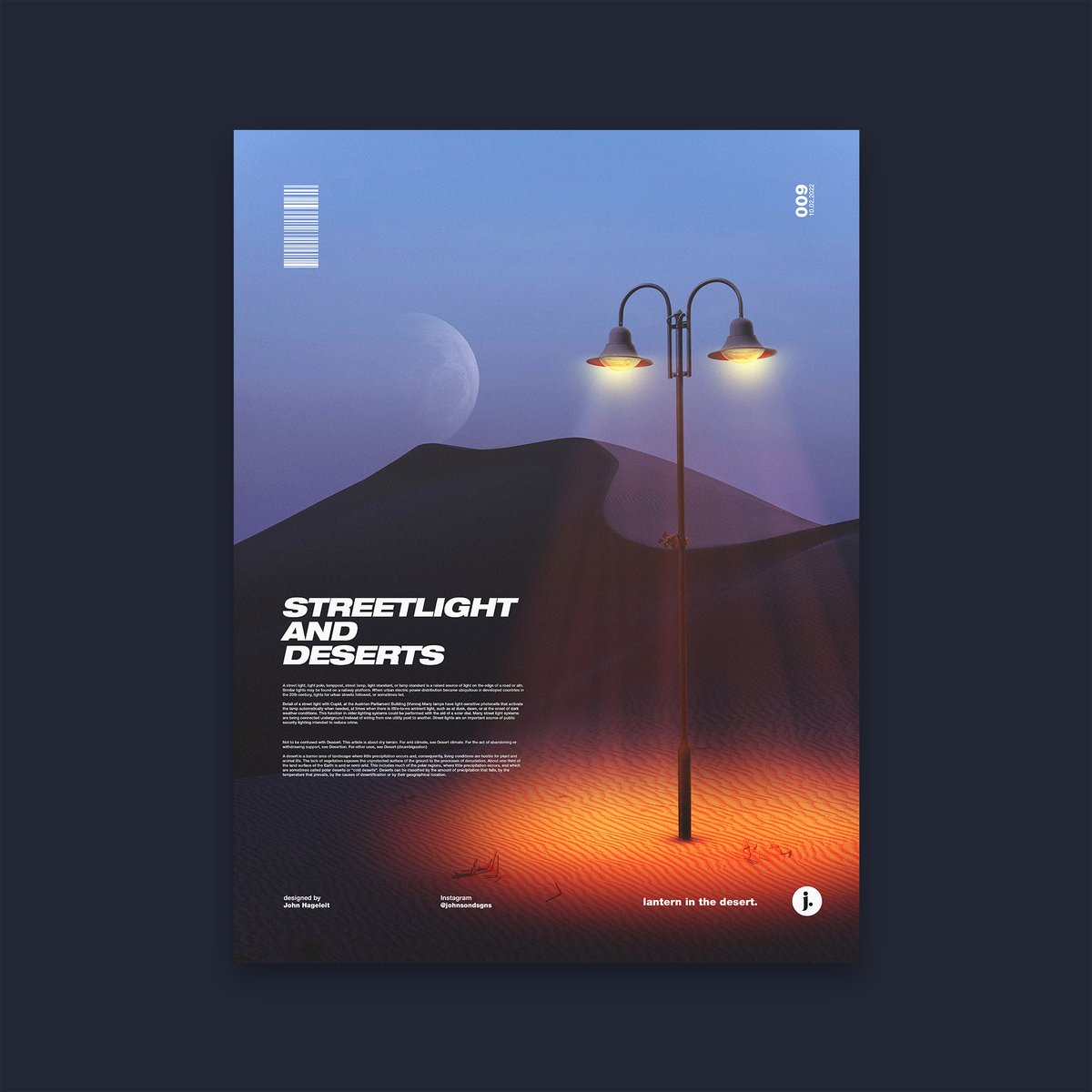 Have you ever seen a streetlight in a desert? Me neither. Now we do.

Sometimes in a dark and empty place where no help or support is to be expected, there is someone somewhere with hope and steadiness to give you light in your darkest times.