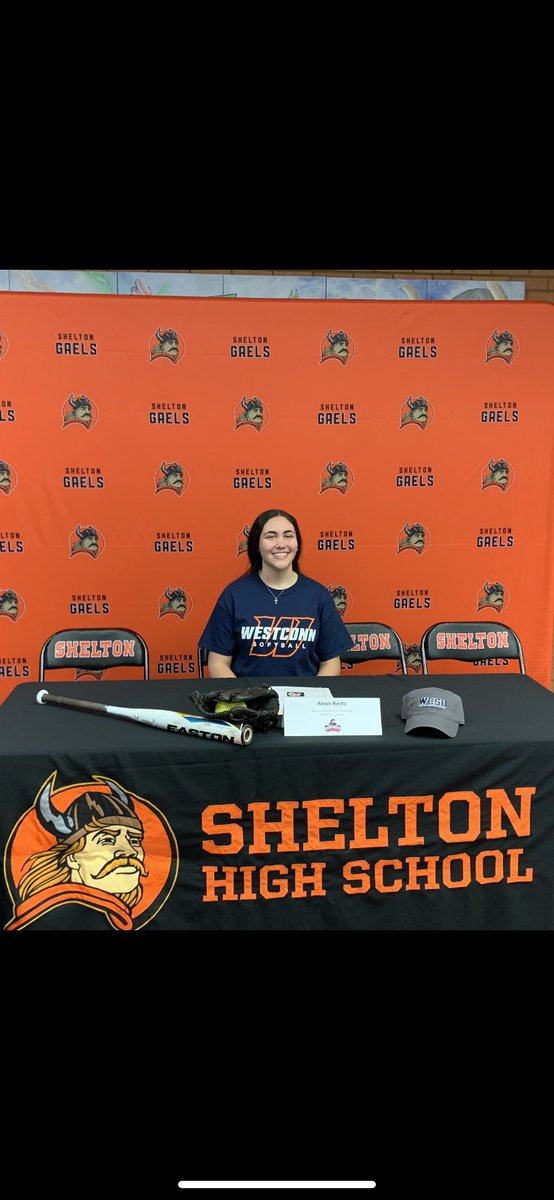 kriddleSHS's tweet photo. Congratulations to Alexis Resto who will continue her softball career at Western Connecticut State University.  #gaelpride https://t.co/bccIhop8gH