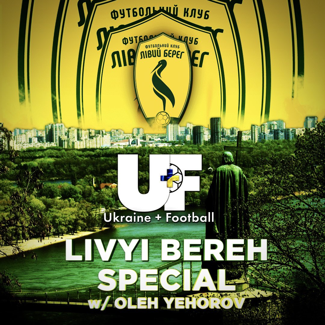 ukrfut24's tweet photo. 🟡 LIVYI BEREH SPECIAL 🟢

Druha Liha’s Livyi Bereh Club Director Oleh Yehorov joins us

We talk:

Left Bank Kyiv ⚽️
Ambitious club Presidents 📈
Academy focus 👶🏻
New 5k seater stadium 🏟🔜
Promotion push ⬆️
Community engagement 🤝
+ MORE ✳️

LISTEN NOW:

https://t.co/ubVSydmshh https://t.co/OucgIrFWDC