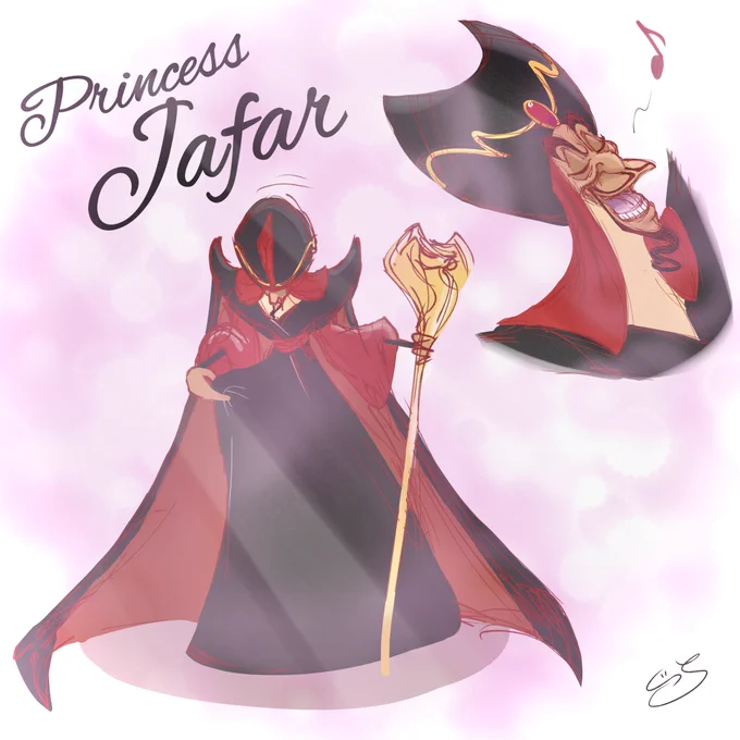 トレンドに「ディズニープリンセス」があるからなになにー?ジャファー様がどうかしたー?って思って覗いてみたのに誰もジャファーのこと話してなかった 