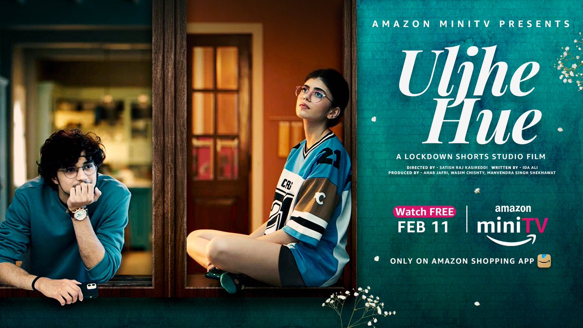 taran_adarsh's tweet photo. VALENTINE'S DAY DELIGHT... #UljheHue - a romantic drama starring #SanjanaSanghi and #AbhayVerma - is now streaming exclusively on @MinitvOnAmazon within the #Amazon shopping app... Stream now a heartwarming tale of modern love! #WatchFREE #UljheHueOnminiTV #SatishRajKasireddi https://t.co/vJKynTOLVm