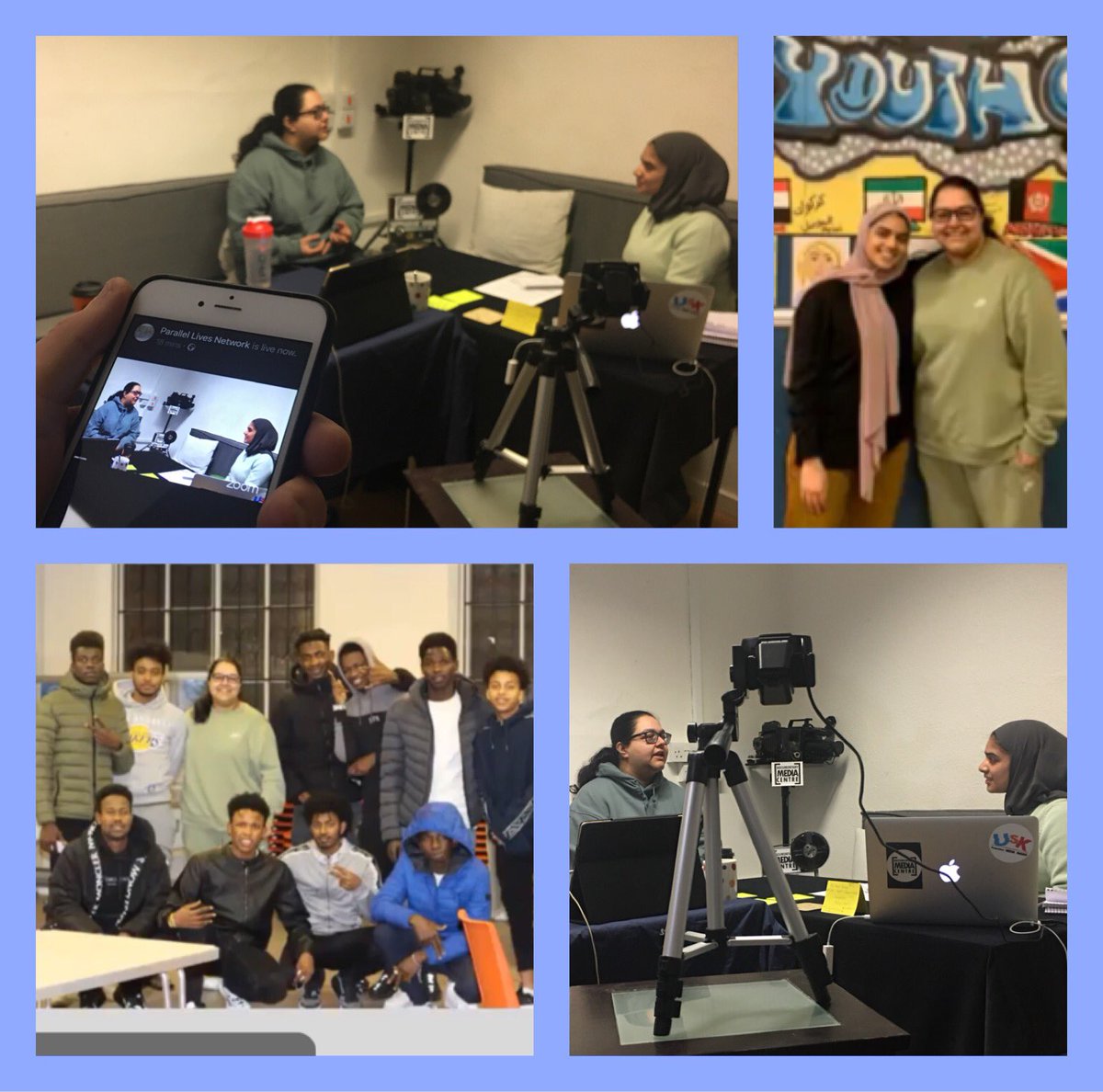 Tina Barton (@tinawotbox) on Twitter photo Weāre half way through our 5hr #ChildrensMentalHealthWeek #Newsroom focused around the theme of #Movement! Weāre talking to young adults from #Turkey #Pakistan #Brazil & #UK sharing the amazing work taking place #MentalHealth <a href="/pv11Panos/">Panos Vostanis</a> <a href="/AybikeElmas/">Elmas Aybike Yılmaz</a> <a href="/GulabiBaithak/">Syeda Zeenat Fatima</a> <a href="/coloursofleic/">Coloursofleicester</a> Weāre half way through our 5hr #ChildrensMentalHealthWeek #Newsroom focused around the theme of #Movement! Weāre talking to young adults from #Turkey #Pakistan #Brazil & #UK sharing the amazing work taking place #MentalHealth <a href="/pv11Panos/">Panos Vostanis</a> <a href="/AybikeElmas/">Elmas Aybike Yılmaz</a> <a href="/GulabiBaithak/">Syeda Zeenat Fatima</a> <a href="/coloursofleic/">Coloursofleicester</a>