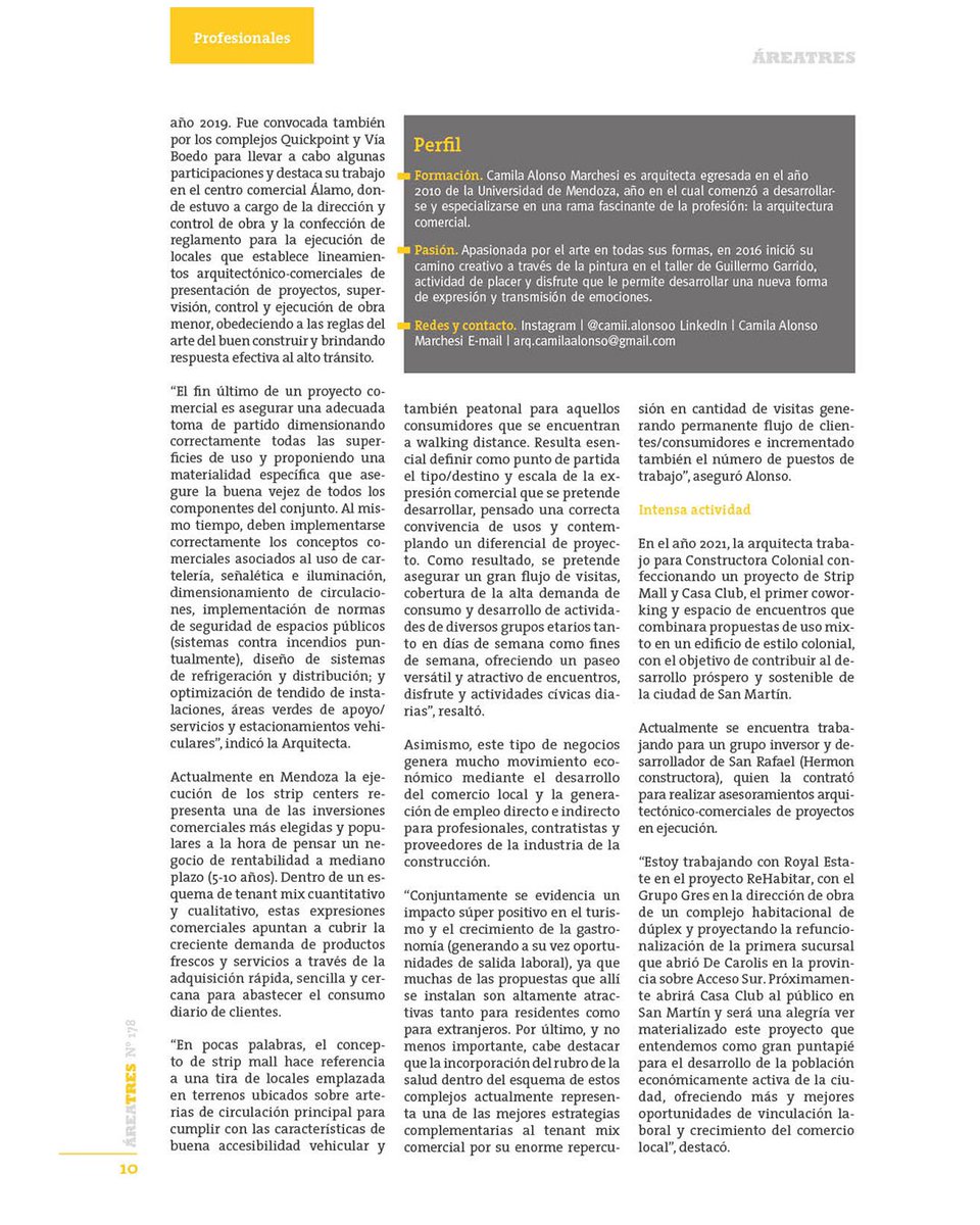 cami_alonsoo's tweet photo. Es una bendición vivir de lo que uno ama y rodearse de profesionales y equipos interdisciplinarios de alto rendimiento, que nos impulsan a mejorar cada día y trabajar con mayor compromiso y determinación para un futuro lleno de nuevas posibilidades en el comercio y el real state https://t.co/Bp3Y2jwY80