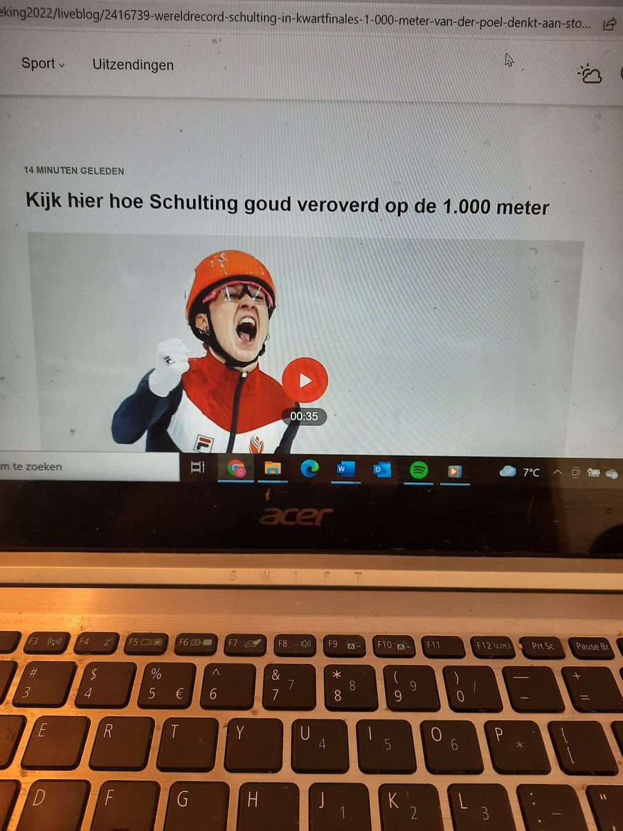 Ai, <a href="/NOS/">NOS</a>...doet natuurlijk niets af aan deze fantastische succesvolle titelverdediging door Suzanne Schulting