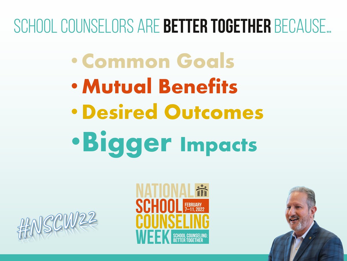 Better Together! #NSCW22 #SchoolCounseling