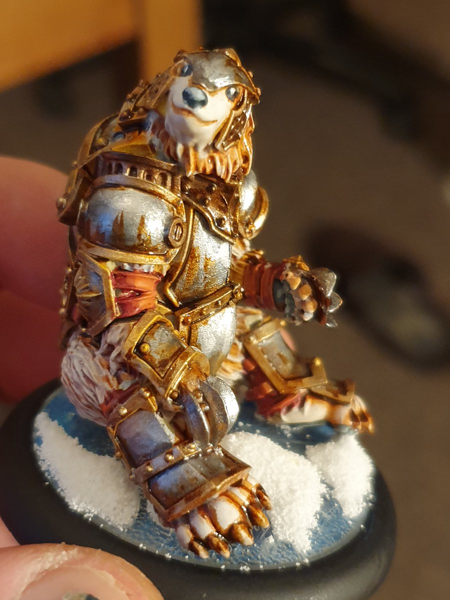RustedCog's tweet photo. Finished painting Bumbles for Riot Quest. https://t.co/8UgJGXZJ76