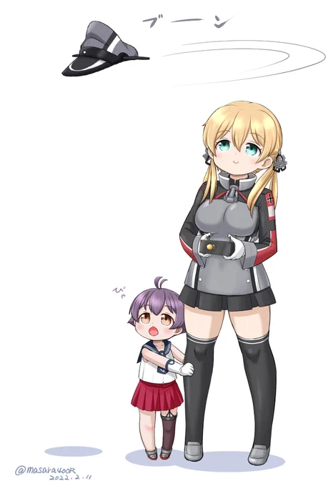 #艦隊これくしょん #プリンツ・オイゲン #酒匂
クロスロードフレンズ 