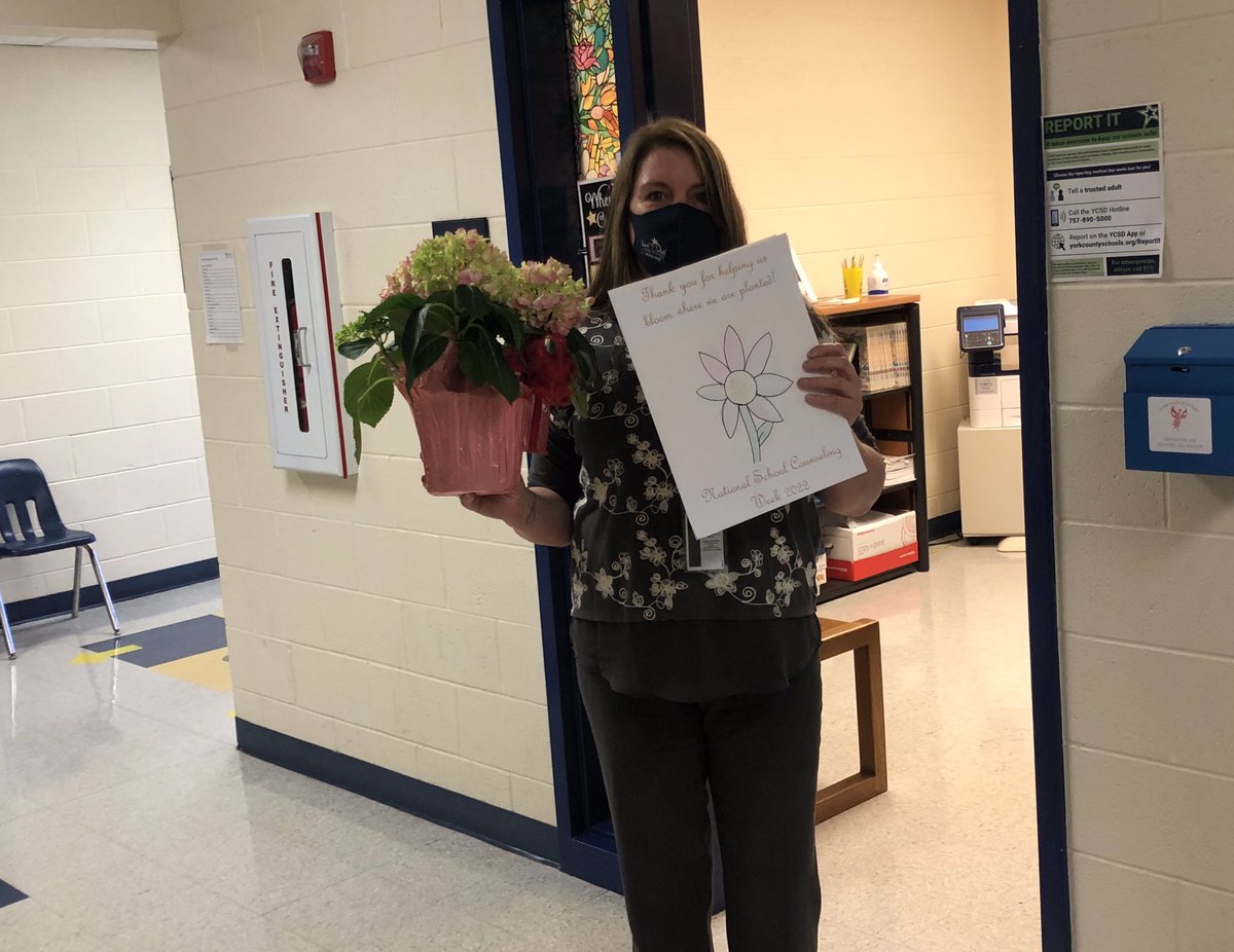 Happy National Scholl Counseling Week to our very own Mrs. Lewis.