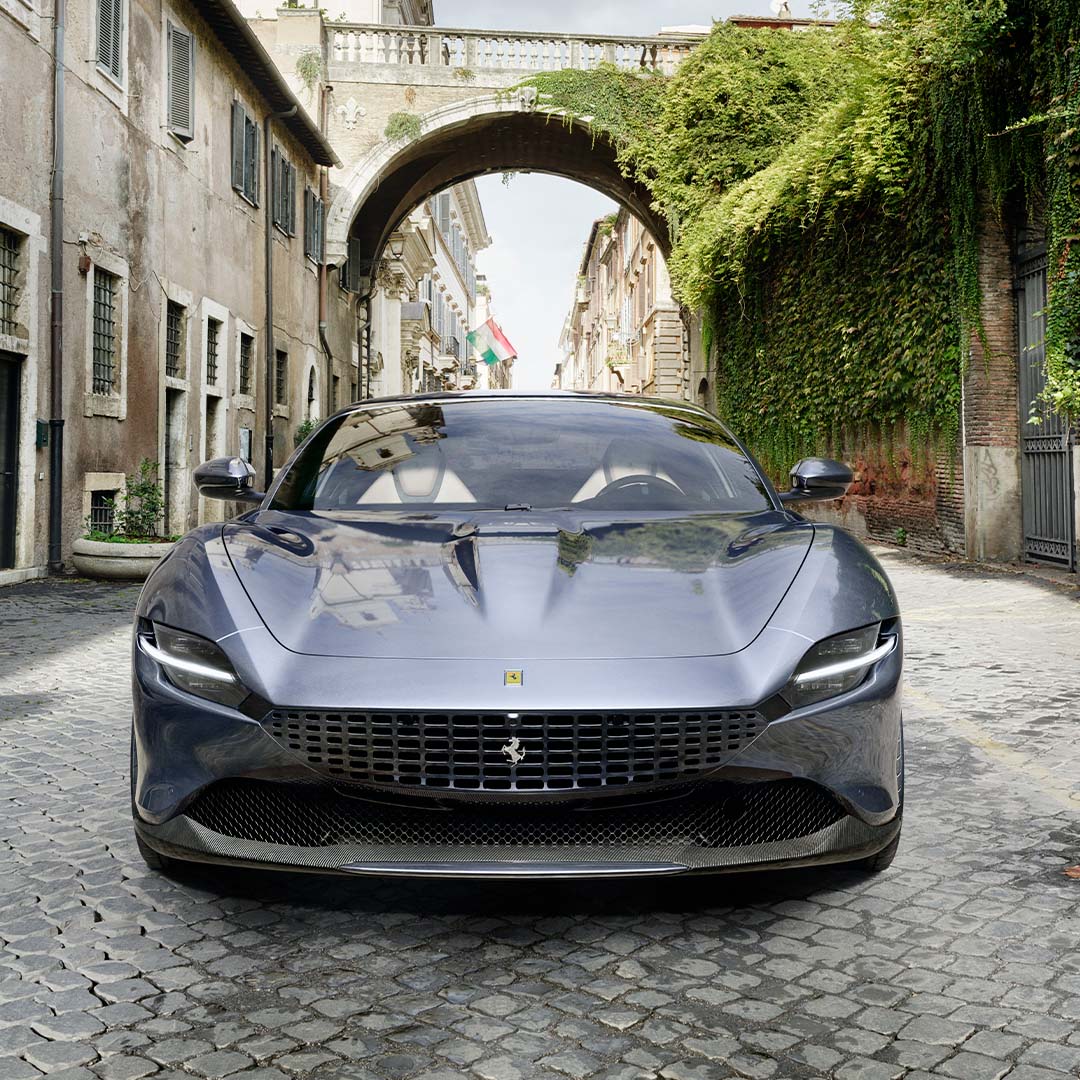 Ferrari's tweet photo. So what do you think, front or back? 
#FerrariRoma #Ferrari https://t.co/wyt9OyM6mD