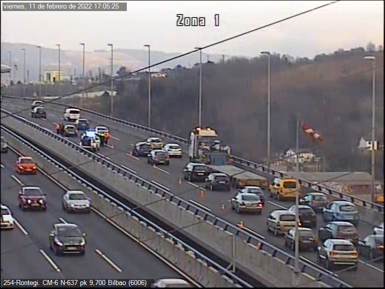 🚨 #Istripua #N637 Km 10 #Barakaldo-n Erletxesko norantzan. Bi errei itxita,…