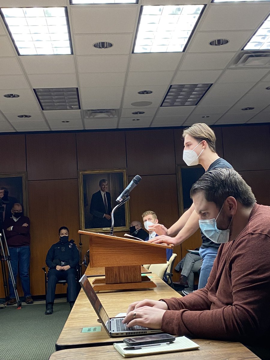 Student Eli Folts advocates for fossil fuel divestment at MSU: “There has been mass community support, and it is unfair for you to sit here and not heed our calls and demands while we watch as you fund the destruction of our planet.”