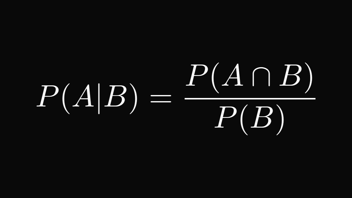 TivadarDanka's tweet photo. What is the single most important concept in statistics?

Conditional probability. Without a way to account for prior information in our models, statistical models would be useless.

Let's see what conditional probability simply means!

↓ A thread. ↓ https://t.co/CTzuMT15ue
