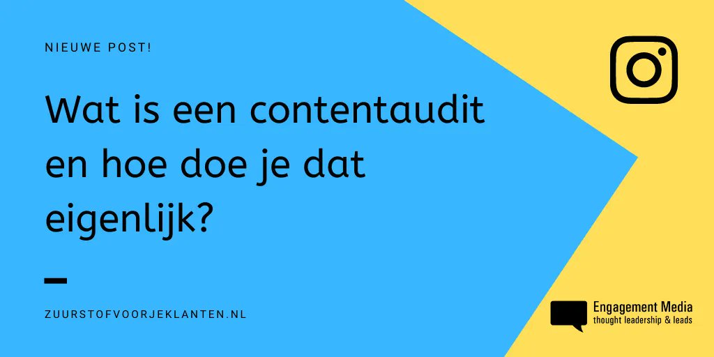 Controleer jij regelmatig je bestaande #content? Een contentaudit is een onmisbaar onderdeel van een goede #contentstrategie. Handig, want je wilt je klanten zuurstof geven. Maar hoe doe je dat? #marketing buff.ly/3L9eWaU