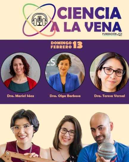 Mat_Genero's tweet photo. Este domingo es el Día Internacional de la Mujer y la Niña en la Ciencia y en este capítulo🎧 les invitamos a escuchar a Mariel Sáez, quien nos contará más sobre el proyecto @Mat_Genero  y sobre el fenómeno de la desigualdad de las #mujeresenciencia

#podcast por #Fundacion42 https://t.co/oWZA2vdUyV