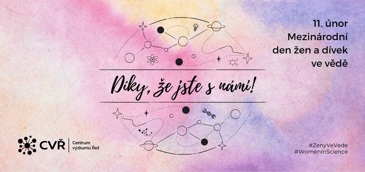 CVRez's tweet image. Věděli jste, že 11. 2. je mezinárodní den žen a dívek ve vědě? Nezapomeňte svým kolegyním popřát. Jsme rádi, že jste v tom s námi!
#WomenInScience #zenyvevede