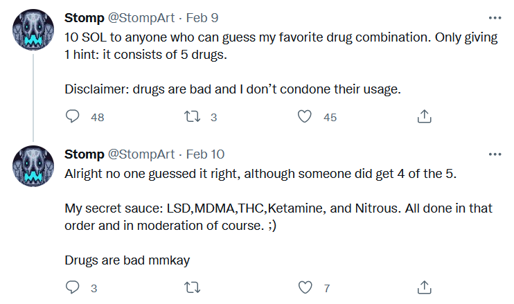 Idiotic NFT Influencers | NFT tweet media