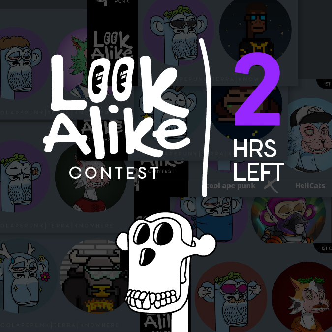 CoolApePunkNft's tweet photo. Giveaway Luna + NFTs #Coolapepunk 
.
Join Discord for more detail
https://t.co/1u5wN1eE9i
( ANNOUNCEMENT channel ) https://t.co/jsz2l3wn6B