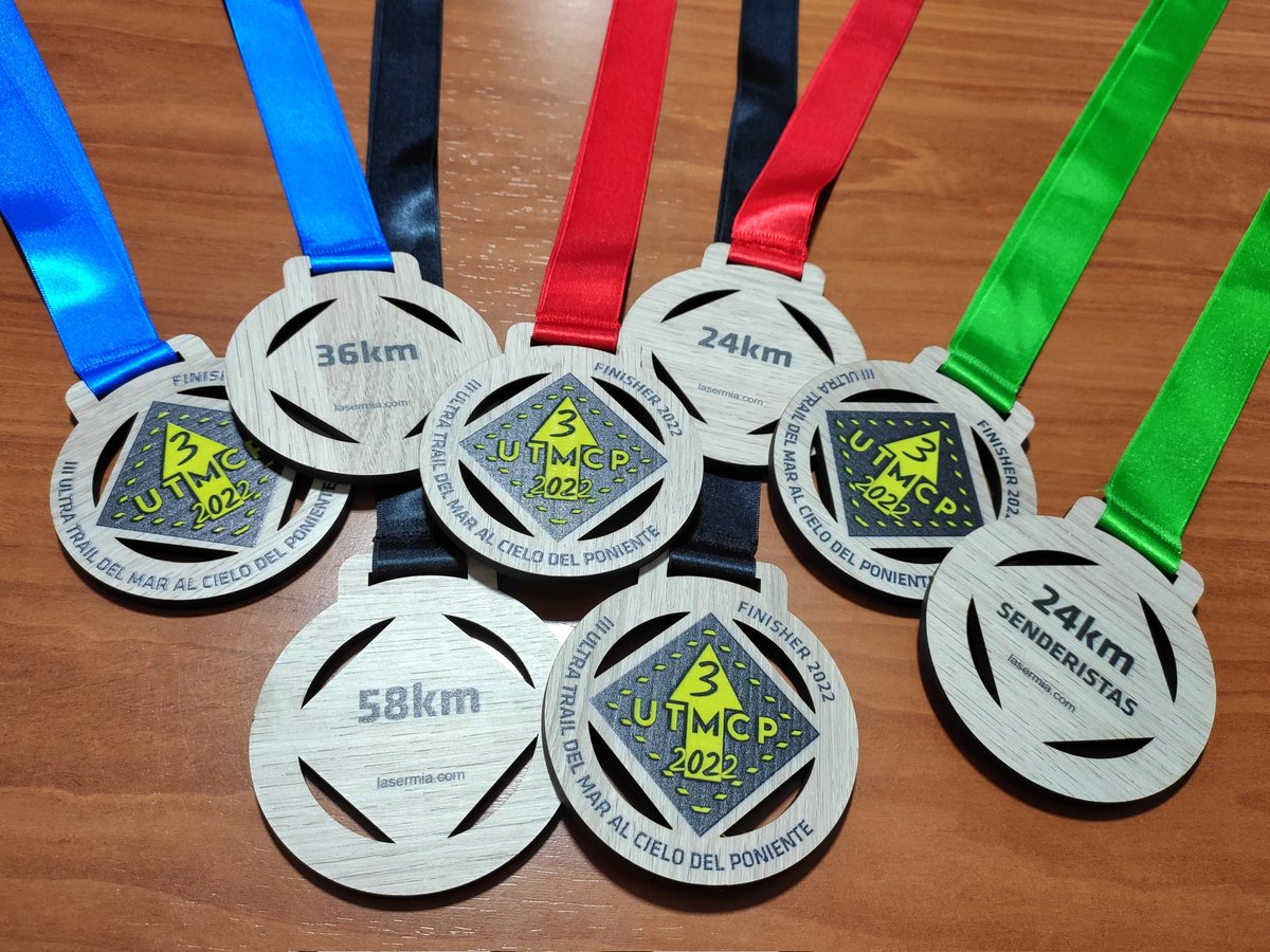 #MedallaFinisher Una de los novedades de este año es que todos los participantes, en cualquiera de las distancias y modalidades, tendrán su medalla por finalizar la prueba. Esperamos que os gusten porque a nosotros...¡nos encantan! Gracias por su trabajo a lasermia.com