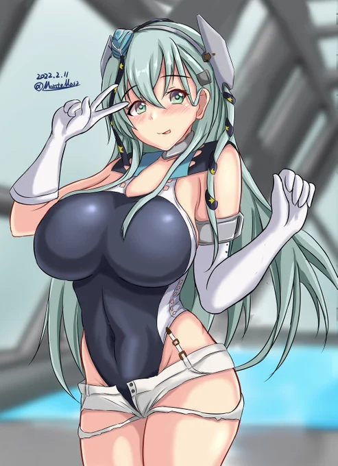鈴谷さん
#艦これ版深夜の真剣お絵描き60分一本勝負
#艦これ版真剣お絵描き60分一本勝負_20220211
#鈴谷 