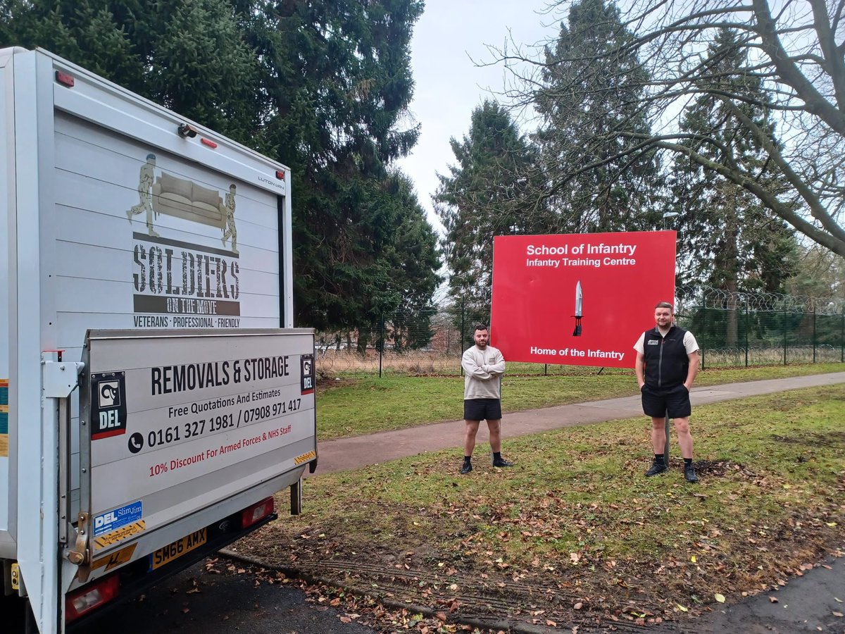 SOTM_Removals's tweet photo. The team last week conducting a Home Removal in familiar surroundings 🚛😊. 

Always a pleasure helping members of our armed forces 👏. 

#military #catterick #homeremovals https://t.co/zwAa0jXT5B