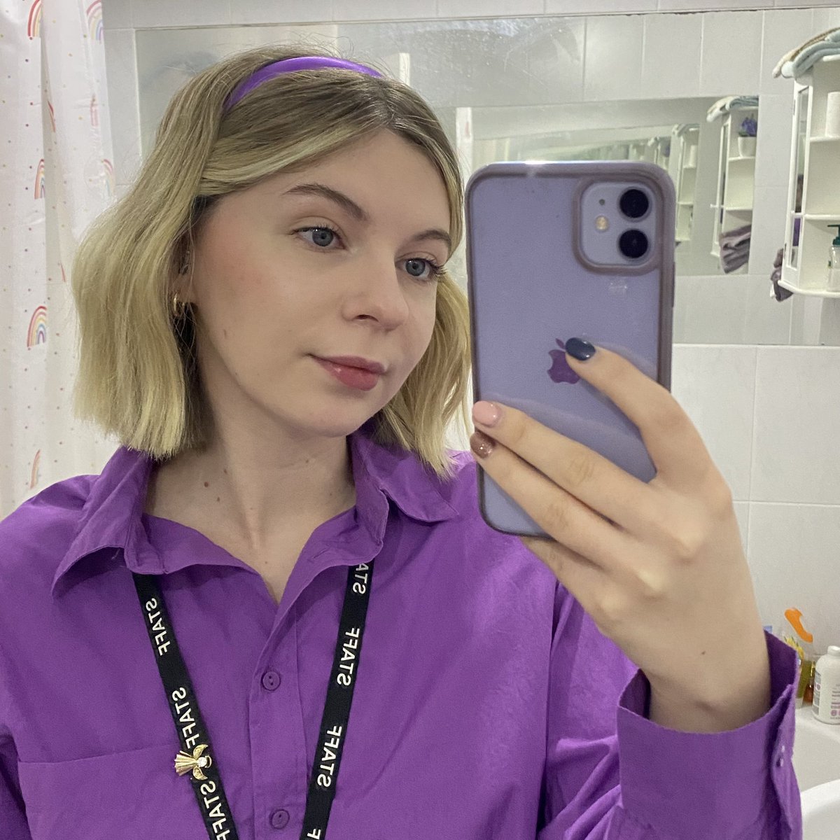 MissMilesPsych's tweet photo. Supporting bright day at school! Miss Snapper is raising money for a muscular dystrophy charity and is running 2 marathons this year! Wearing bright clothes to support is the least I can do 💜 https://t.co/SYGCx40Aqn