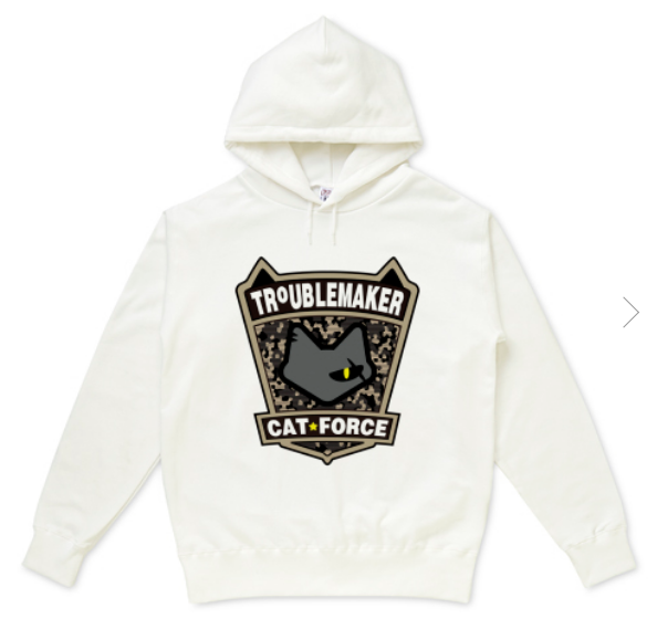unilabo's tweet photo. 『TRoUBLE MAKER』シリーズ
「CAT☆FORCE」アパレル販売開始!
ポケット無しパーカー
https://t.co/DmAFXXG9jO
スェット
https://t.co/urhbsupeit
Tシャツ
https://t.co/al816wi36b
バッグ
https://t.co/qax7sIV2Wt
#FLOATINGUNI
#TRoUBLEMAKER
#CATFORCE https://t.co/gQ3NcgYKsc