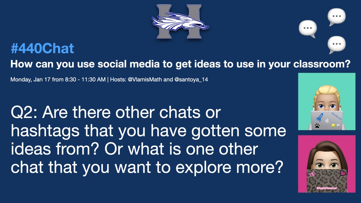 VlamisMath's tweet photo. Q2: Are there other chats or hashtags that you have gotten some ideas from? Or what is one other chat that you want to explore more? #440Chat https://t.co/NhRXaWzcT3
