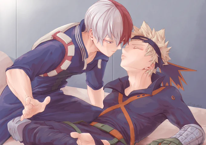 tender kiss…  #轟爆 