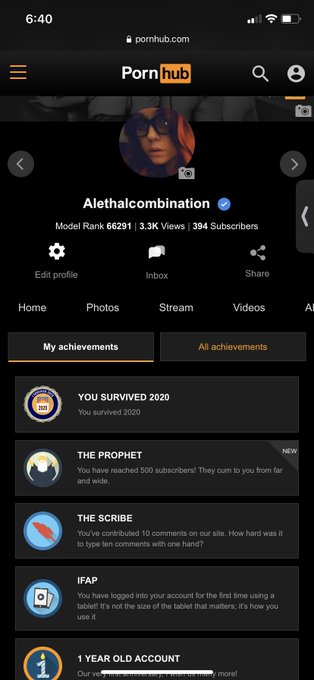 Cool! My PH account has 500 subscribers lol now I just need a partner so I can make more content! But<a href="/tag/breeding"class="tags"><span>#breeding</span></a><a href="/tag/creampiekink"class="tags"><span>#creampiekink</span></a>