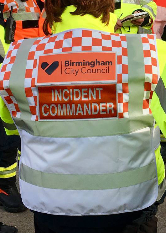 jesip999's tweet photo. This is taken from one of the images we received yesterday.  Great tabard 👍 We would love to receive any others people have... #showusyourtabards #incidentcommand #tabards https://t.co/N7DL2Xt4hv