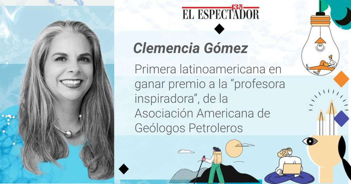 elespectador's tweet photo. #CientíficasColombianas | 🌏Uno de los mayores sueños de @cgomez1624, geóloga y doctora en palinología, es que Colombia tenga un geólogo por municipio.
https://t.co/ZH8ChWyIAl https://t.co/SaK0UAGZjG