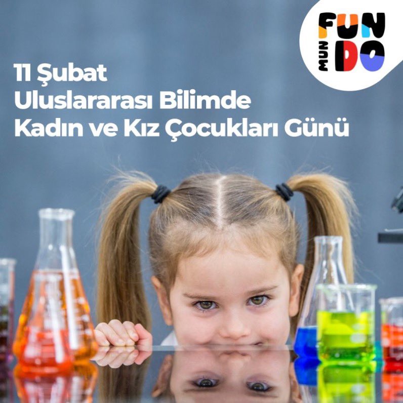 Bilim dünyasıyla birlikte her alanda eşit hak ve fırsatlar konusunda farkındalığın oluşması ve her geçen gün büyümesi temennisiyle #11Şubatuluslararasıbilimdekadınvekızçocuklarıgünü