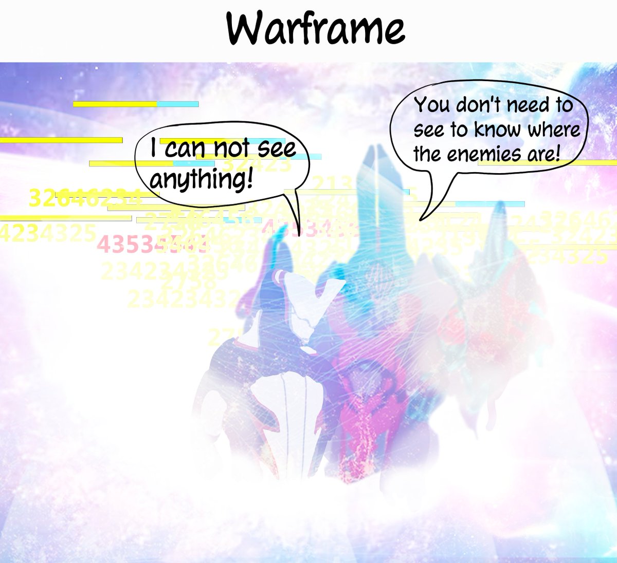 F4derati0n's tweet photo. Dark Souls vs Warframe https://t.co/BJZe9X3mp0