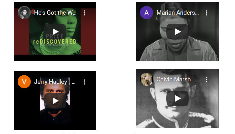 JoyInSinging's tweet photo. Composer Margaret Bonds  best is known for her arrangement of "He's got the Whole World in his hands". Our curated quartet gives you four distinct readings #BlackHistorymonth #ArtSong
@JoyInSinging @SongSalonNYC @ASPSNY
https://t.co/BcY5OVRUVj https://t.co/fILY0hKZBX