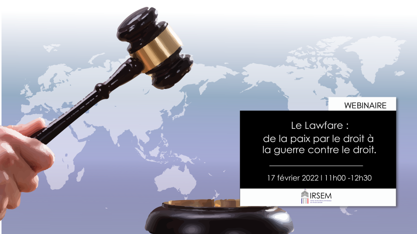 IRSEM (@irsem1) on Twitter photo 🔴 #Rappel #Agenda 📆 | Participez à notre webinaire "Le lawfare : de la paix par le droit à la guerre contre le droit" jeudi 17 février de 11h à 12h30 avec Dr. <a href="/Julien_anc/">Julien Ancelin</a>, maitre de conférences en droit public à l'<a href="/Univ_CotedAzur/">Université Côte d'Azur</a>.
▶️ lnkd.in/dmWMGaPq 🔴 #Rappel #Agenda 📆 | Participez à notre webinaire "Le lawfare : de la paix par le droit à la guerre contre le droit" jeudi 17 février de 11h à 12h30 avec Dr. <a href="/Julien_anc/">Julien Ancelin</a>, maitre de conférences en droit public à l'<a href="/Univ_CotedAzur/">Université Côte d'Azur</a>.
▶️ lnkd.in/dmWMGaPq